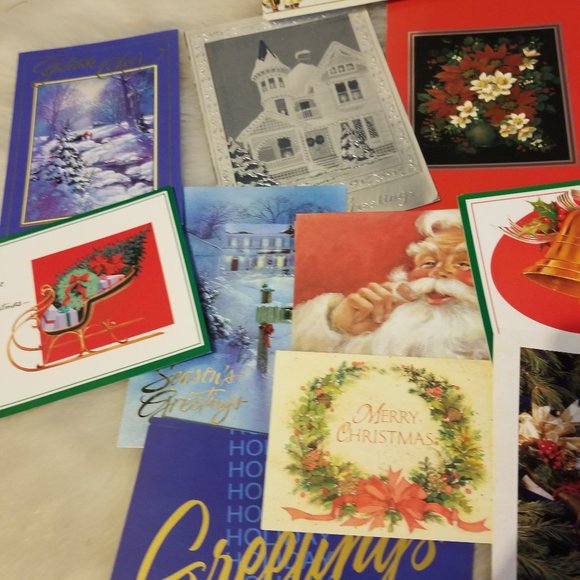 Holiday | 46 Assorted Christmas Cards Made In Usa | Poshmark